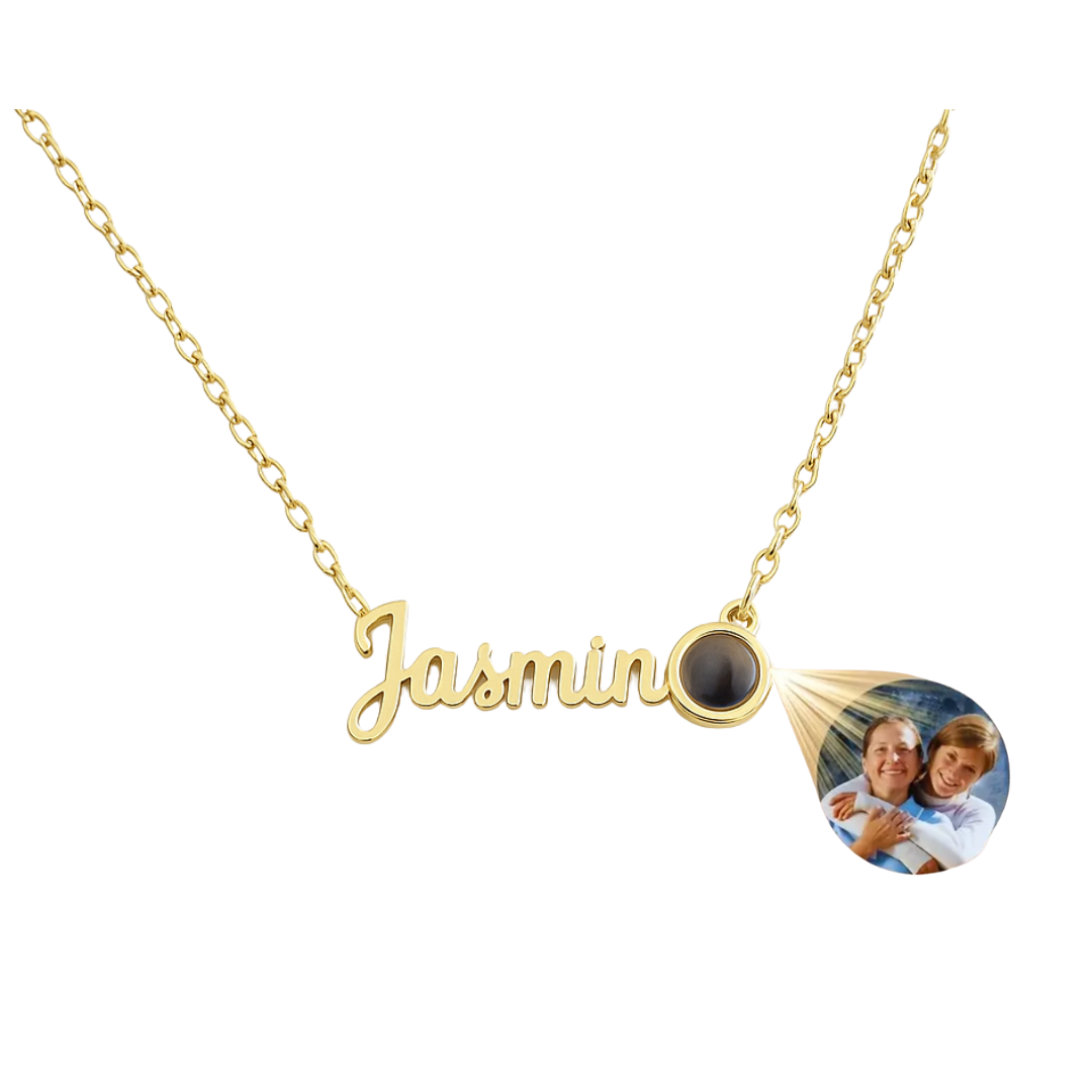 Collar Personalizable – Foto + Nombre 💎✨