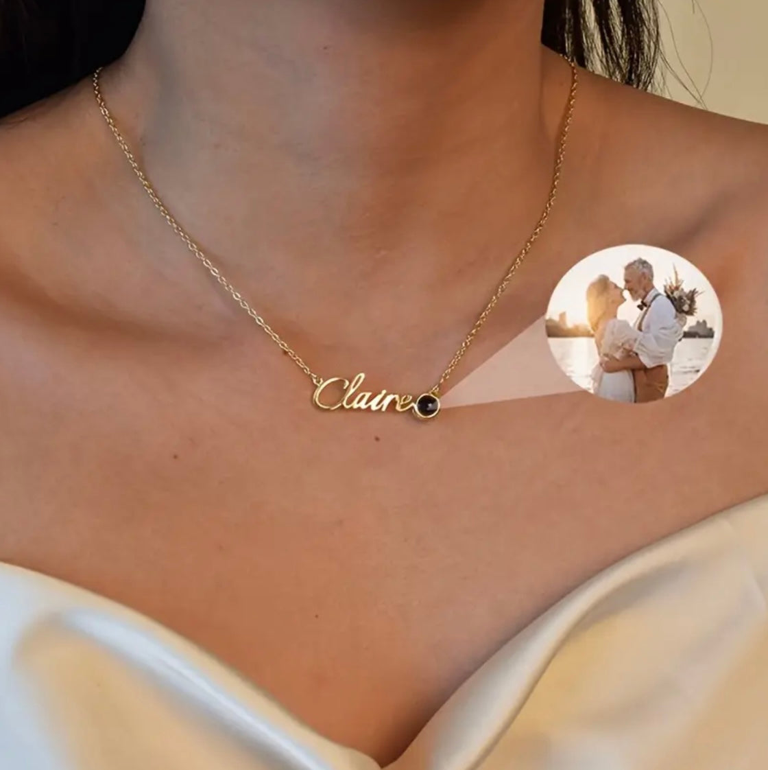 Collar Personalizable – Foto + Nombre 💎✨