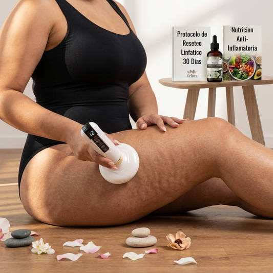 Velura™ | Masajeador de Drenaje para Piernas Firmes y Ligeras