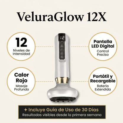 VeluraGlow 12X — Masajeador Anticelulitis
