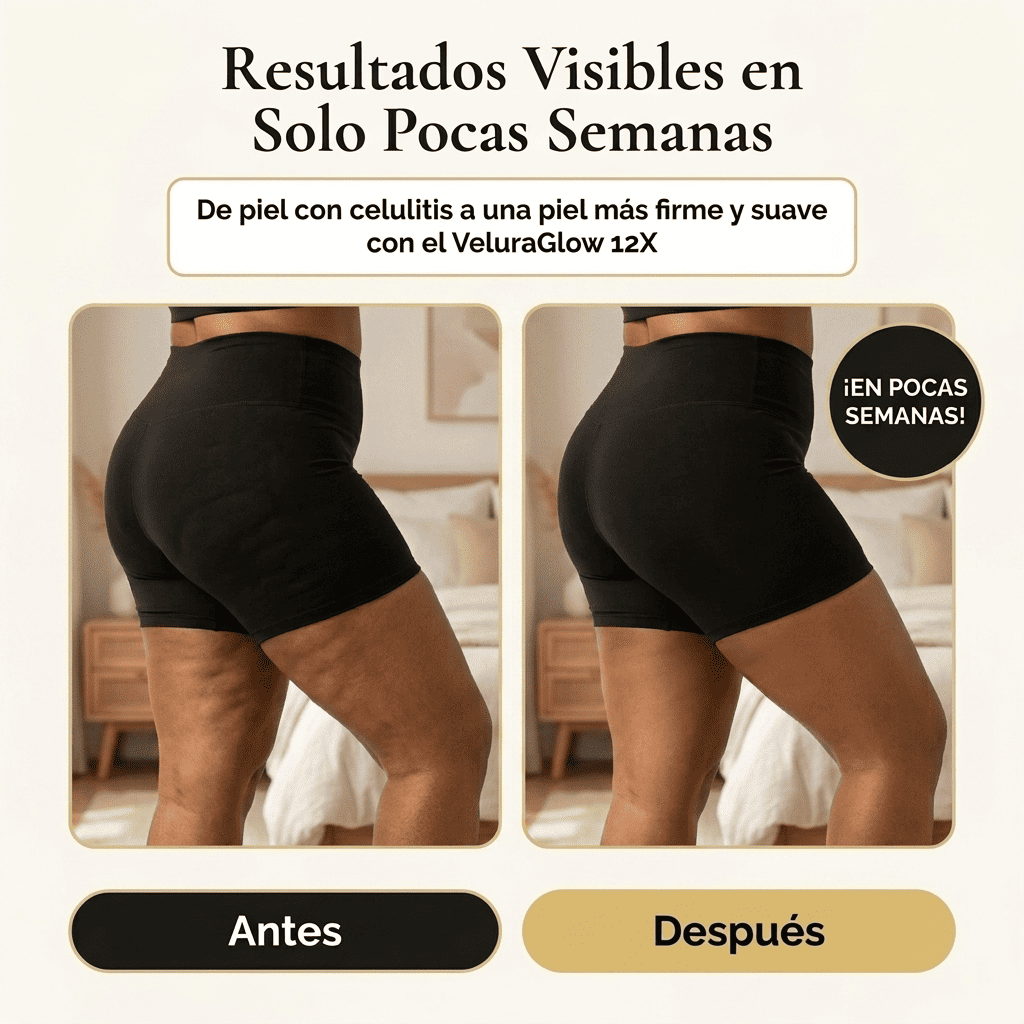 VeluraGlow 12X — Masajeador Anticelulitis