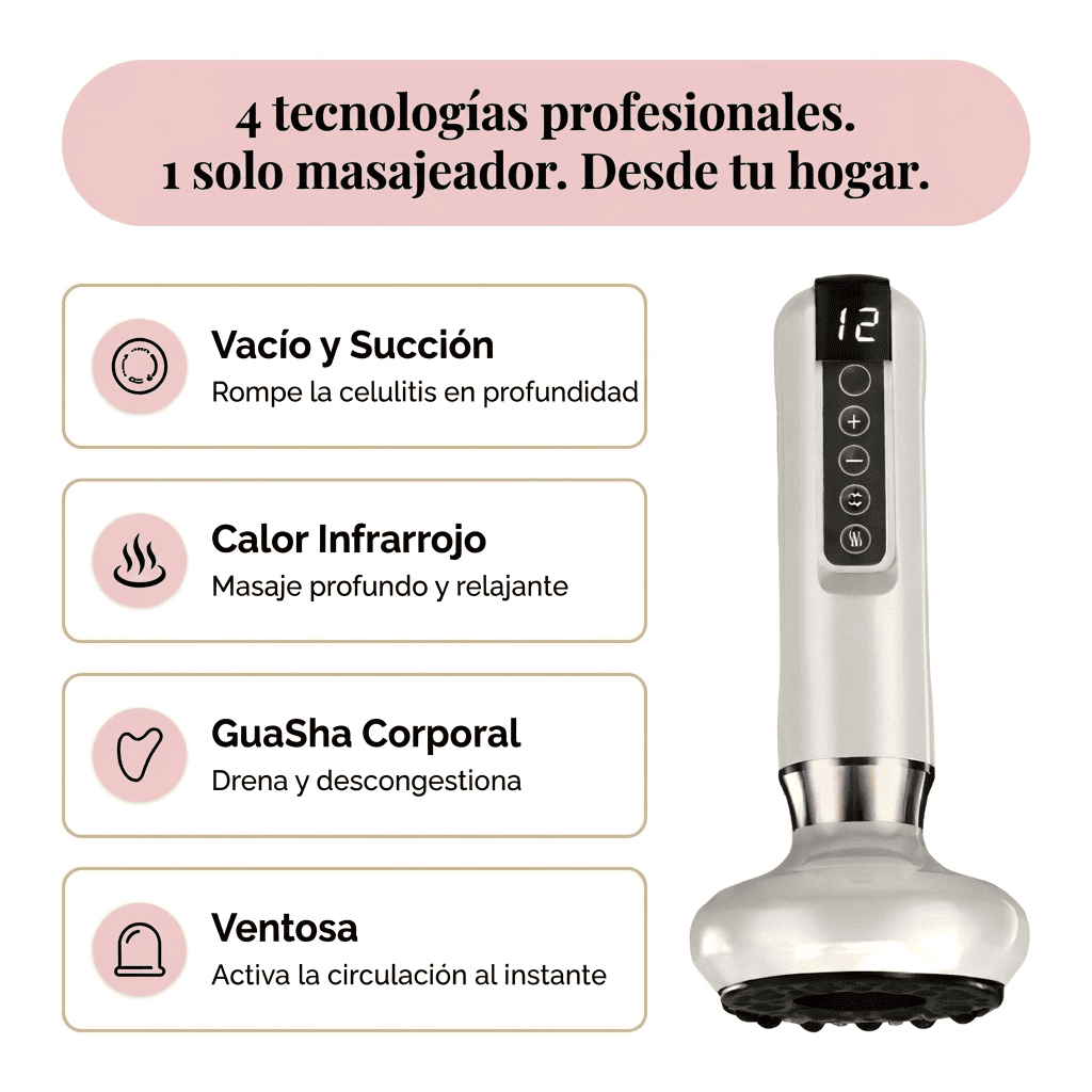 Velura™ | Drainage Massager for Firm and Light Legs