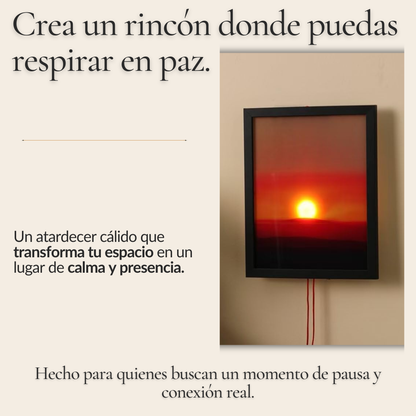 Lámpara Mural Atardecer Ámbar