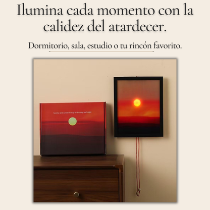 Lámpara Mural Atardecer Ámbar
